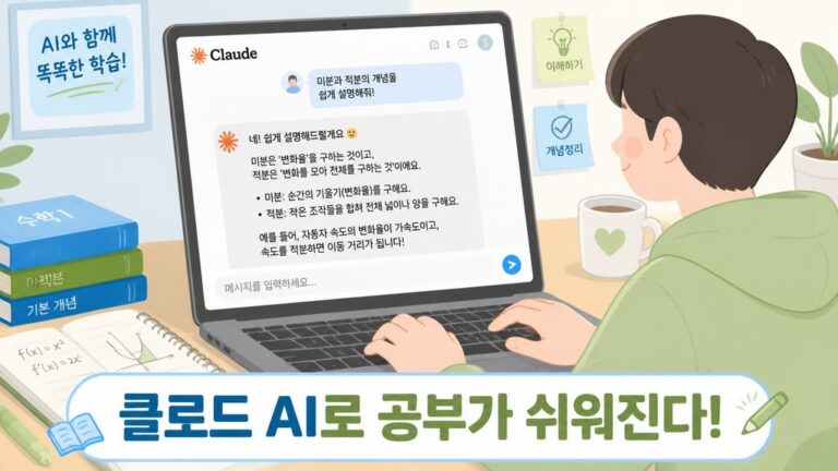 클로드 AI로 학습·공부에 활용하기 | 나만의 AI 과외 선생님 만드는 4가지 학습 모드 2026