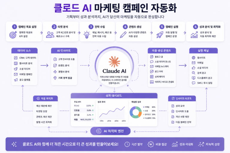 클로드 AI 마케팅 캠페인 자동화