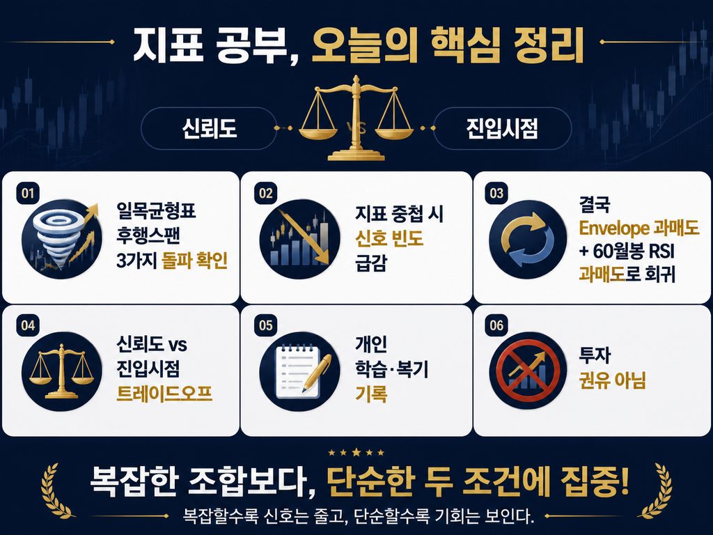 일목균형표 후행스팬 차트 - 지표 공부 기록